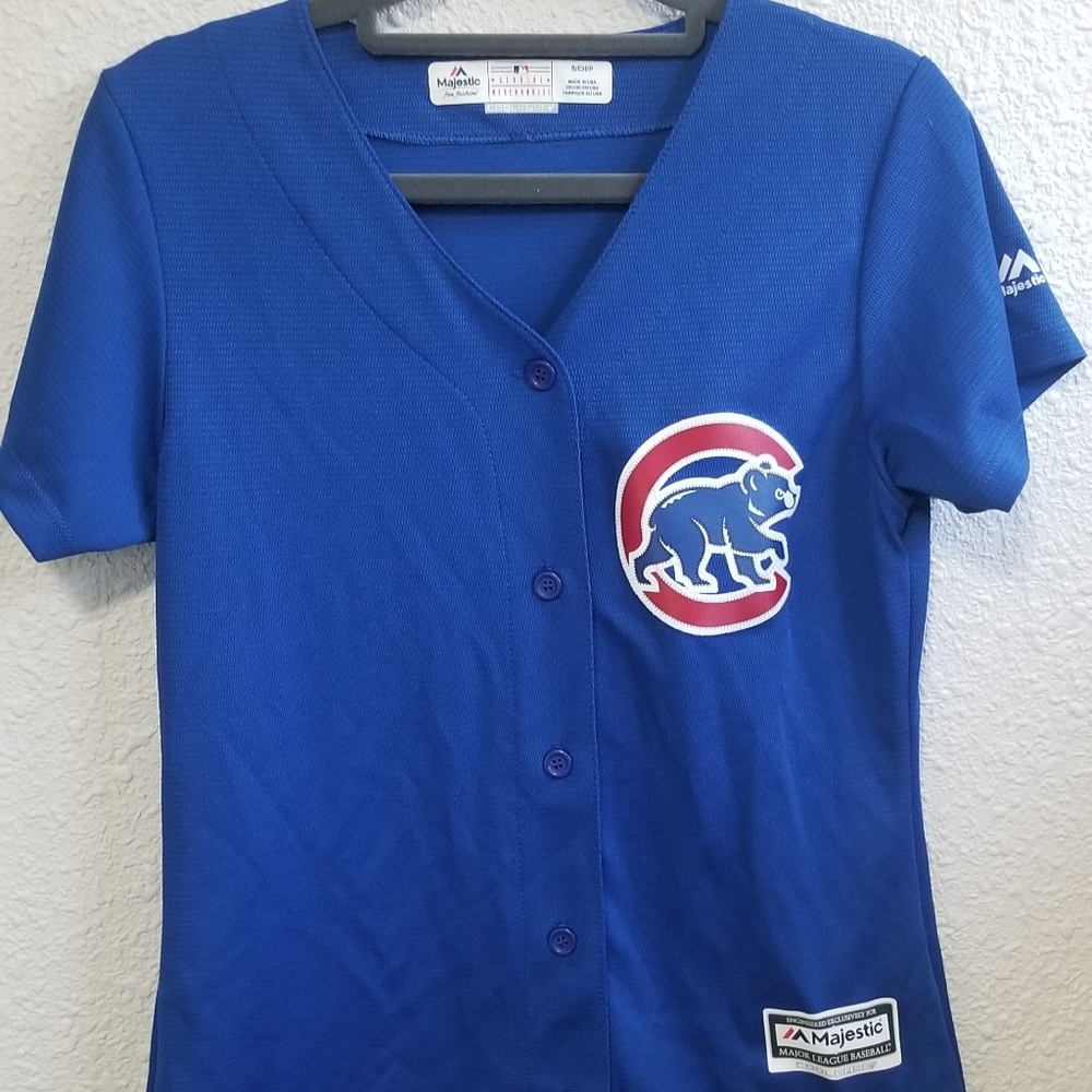 Official Chicago Cubs Jersey, Women's Cut, Small